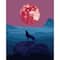 8" x 10" Howling Wolf Paint-by-Number Kit with Wood Display Hanger by Artist's Loft®